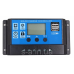 30А 12/24В Контролер заряду АКБ від сонячних батарей (модулів) ШИМ (PWM) з Дисплеєм +2USB Солнечный контроллер
