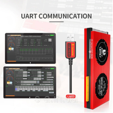 60 А 12 В BMS smart плата DaLy LiFePO4 12 V 4S 60A симетрія з Bluetooth