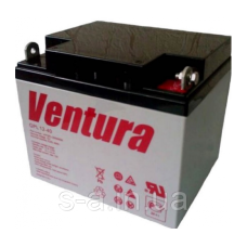 40Ач Гелевий акумулятор Ventura для систем резервного та автономного живлення, СЕС, GPL12-40 GEL 40A*год 12В, GEL