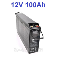100Ah Акумуляторна батарея MERLION AGM FT-12100 12V 100Ah ( 507*110*222 ) Q1 30 кг