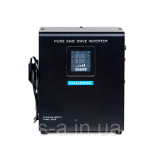 ДБЖ з правильною синусойдой Challenger HomeLine 1500W12 (1050W), 12V під зовнішній акумулятор, струм заряду 10А/1