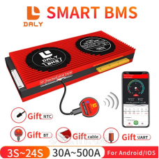 40А 48В SMART BMS контролер заряд-розряд плата DaLy LiFePO4 48V 16S 40A симетрія