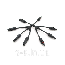 Розгалужувач МС4 1*3 для монтажу сонячних систем, Q1 Конектор потрійної МС4 для монтажу сонячних систем, Q1