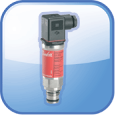 Датчик тиску MBS 4010 Danfoss, 0 — 25 барів, G1/2 промивна відкрита діафрагма для застосування з кристаліз