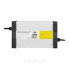 LiFePO4 Зарядний пристрій для акумуляторів LiFePO4 48V (58.4V)-10A-480W-LED