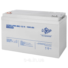 150 А·год мультигелевий LPM-MG 12V — 100 Ah 100A·год 12 В, GEL