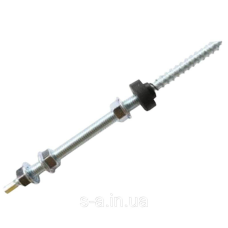 Комбінований гвинт-шуруп 10х200 мм (комплект) оцинкований