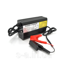 Зарядний пристрій Merlion для акумуляторів LiFePO4 24 V (29,2V),8S, 10A-240 W + крокодили, BOX,Q20